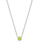 Davie Sterling Silver Pendant Necklace in Peridot