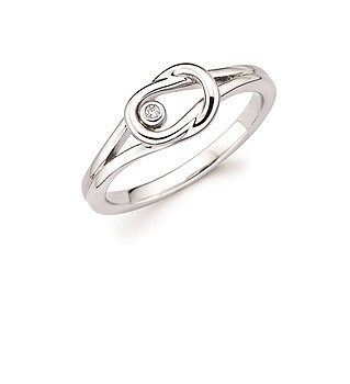 Sterling Silver Love Knot Ring