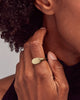 Elisa Signet Ring in Sterling Silver