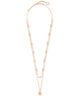 Clove Multi Strand Necklace in Rose Gold