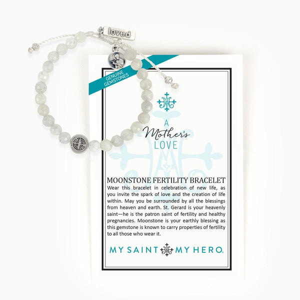 A Mother's Love Moonstone Fertility Bracelet