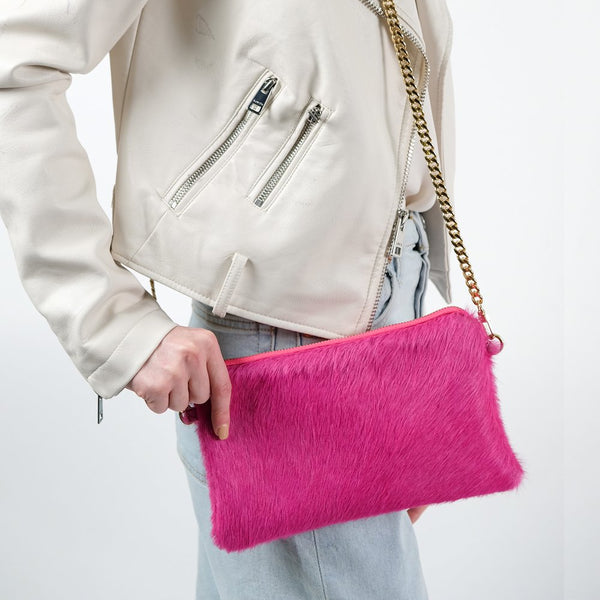 Hot Pink Hyde Crossbody