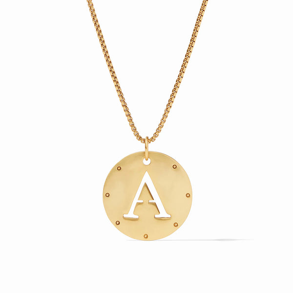 Monogram Pendant Necklace