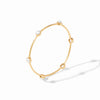 Milano Luxe Bangle in Gold Pearl