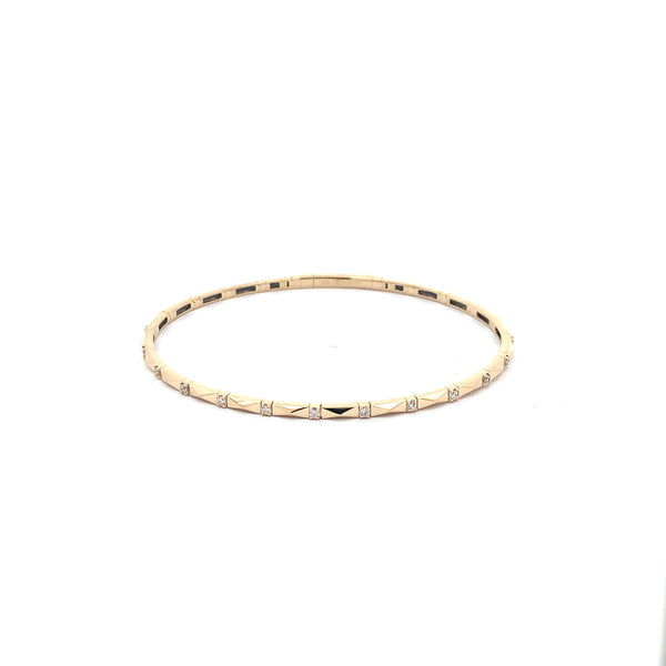 Emily Diamond Flex Bangle