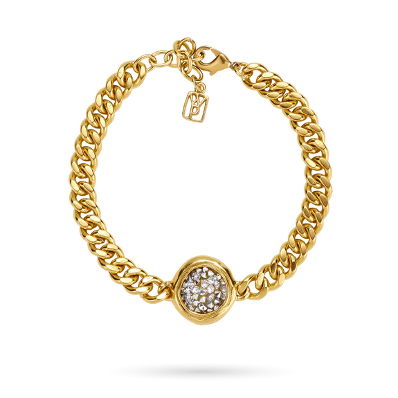Kristal Dome Figaro Bracelet