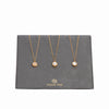 Fleur-de-Lis Solitaire Necklace in Shell Pearl