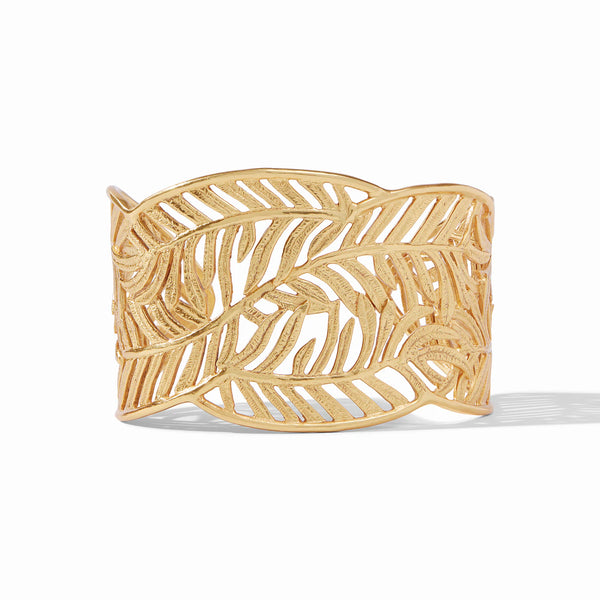 Fern Gold Cuff Bracelet