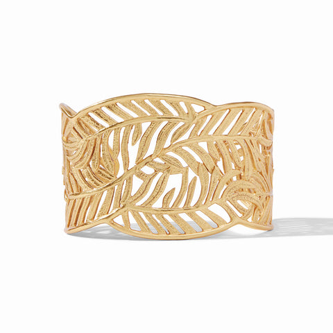 Fern Gold Cuff Bracelet