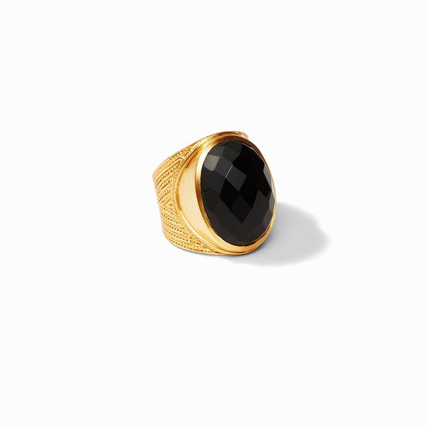 Verona Statement Ring in Black Onyx