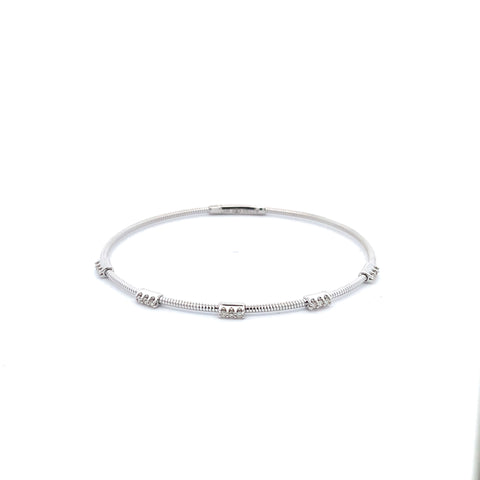 Kayla Diamond Flex Bangle