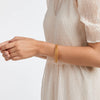 Colette Gold Bead Bangle