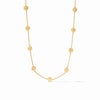Poppy Delicate Station Necklace in CZ