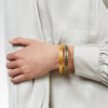 Soho Stacking Bangle in Mixed Metal