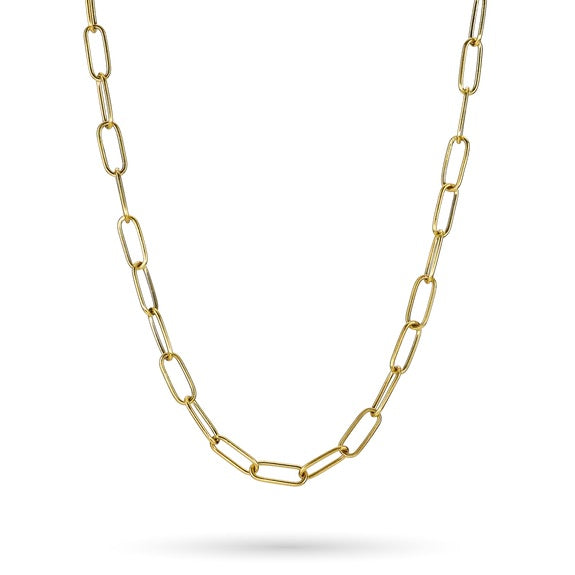 Golden Accord Paper Clip Chain | 24