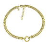 Breidon Charm Choker | Brass