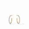 Windsor Crystal Hoop Earrings