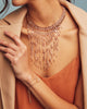 Elaina Gold Bracelet in Platinum Drusy