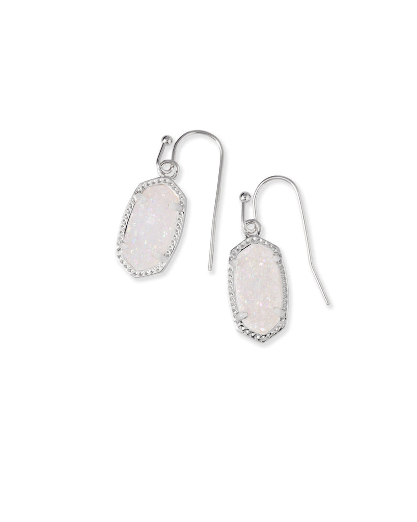 Lee Silver Earrings Iridescent Drusy Kendra Scott Michele Jewelry