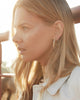 Maggie Small Filigree Hoop Earrings