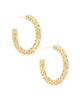 Maggie Small Filigree Hoop Earrings