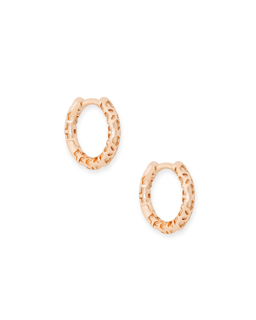 Maggie huggie earrings clearance in gold filigree