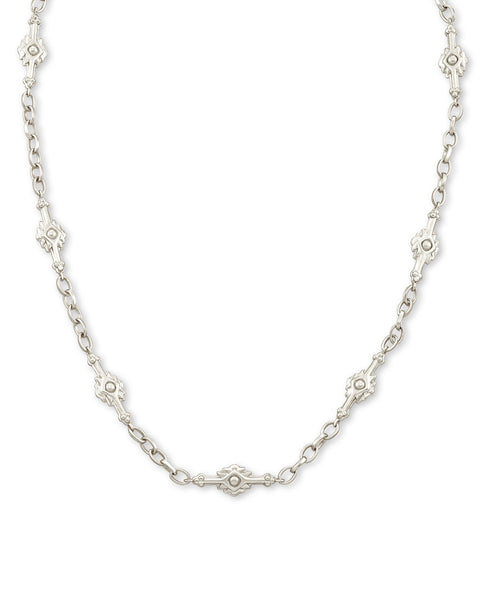 Shiva Strand Necklace in Silver