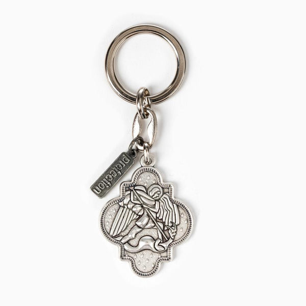 Archangel Michael Armor of Protection Keyring