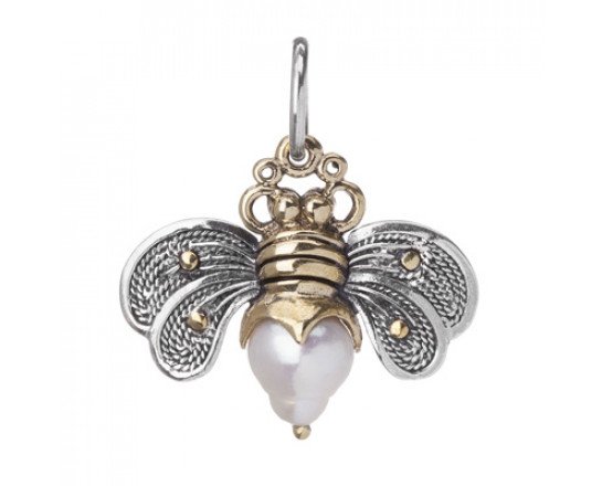 Bee Brave Honeypearl Charm