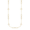 She's Classic Cross Station Long Necklace