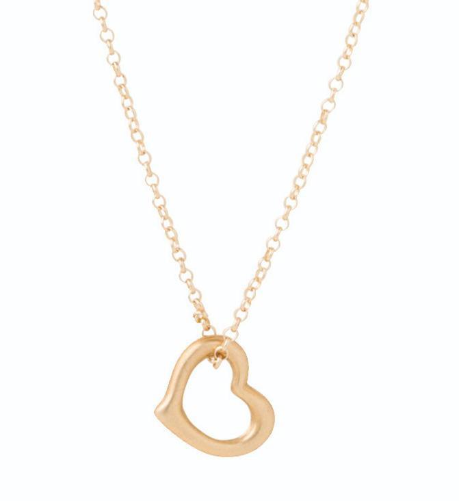 Gold Love Charm Necklace | 14kt Gold Filled