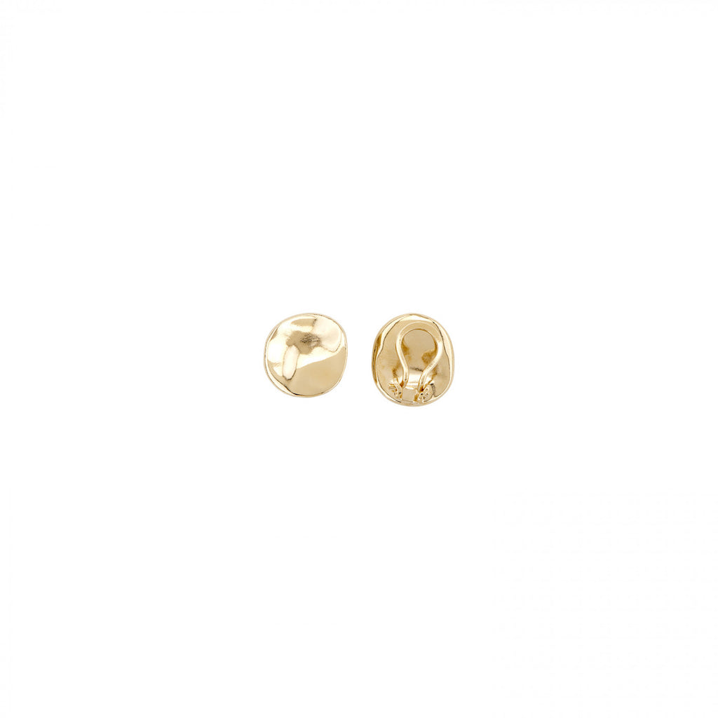 Twins Gold Plated Stud Earrings