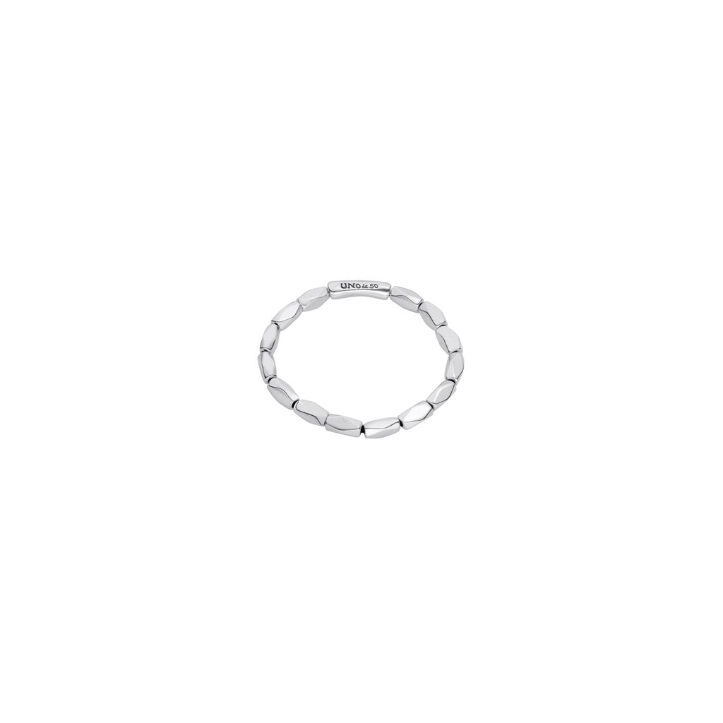 Follow Me Silver Stretch Bracelet