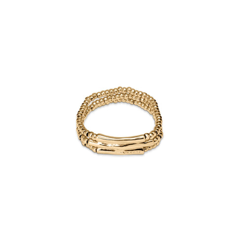 Heavy Metal Gold Stretch Bracelet