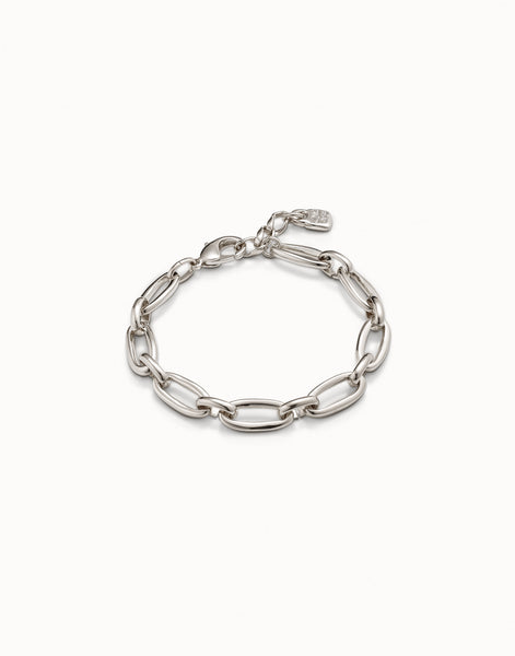 Alien Silver Link Bracelet