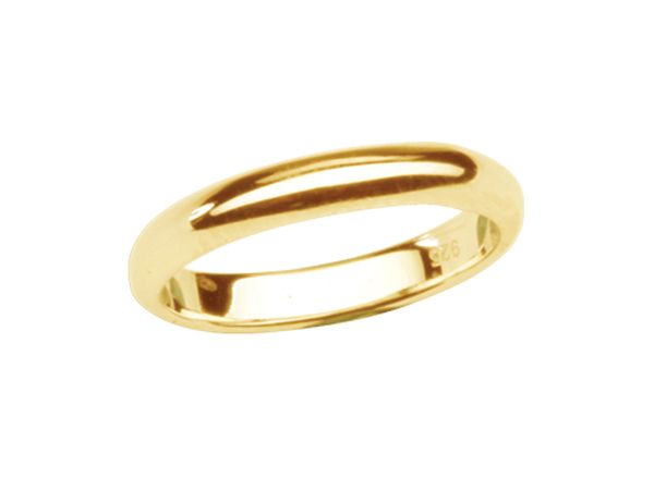 Gold Plated Baby Ring | 2mm