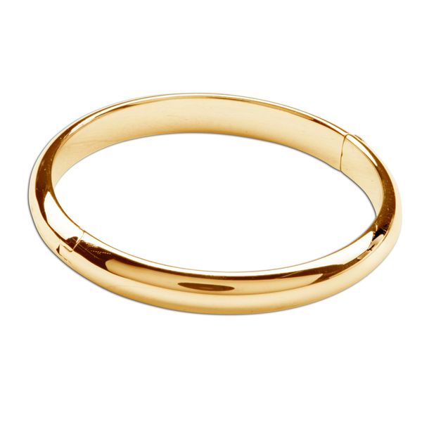 Gold Plated Classic Bangle