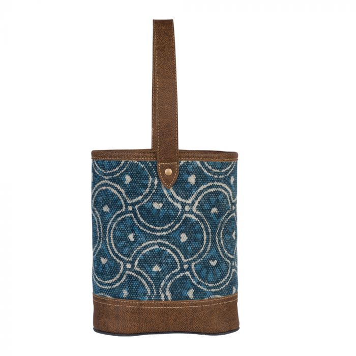 Cool Blue Double Wine Bottle Bag