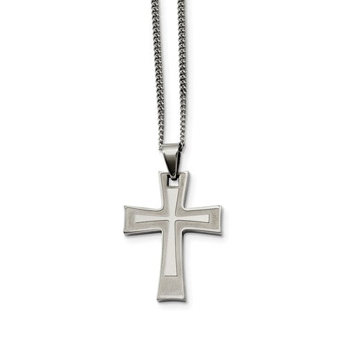 Stainless Steel Cross Necklace