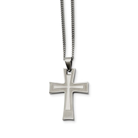 Stainless Steel Cross Necklace