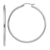 Gold Polished Hoop Earrings | 14kt | 2mm