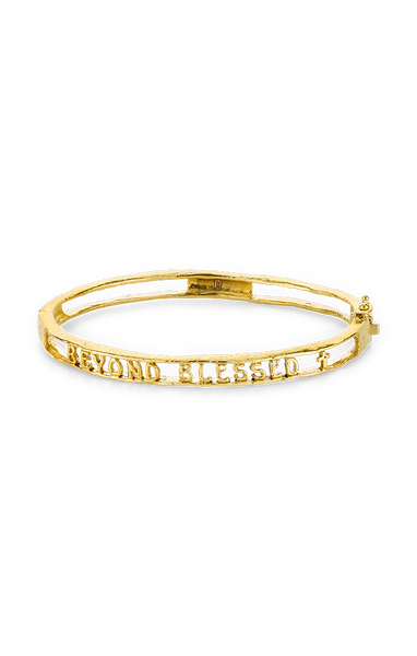 Beyond Blessed Memoire Clasp Bangle Bracelet