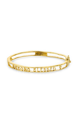 Beyond Blessed Memoire Clasp Bangle Bracelet